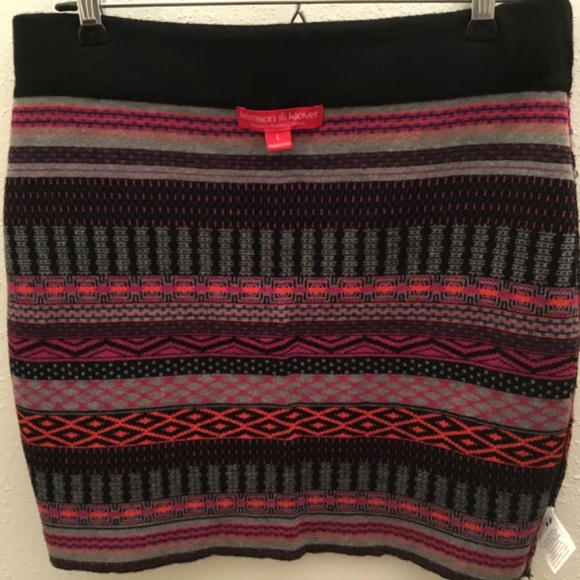 Krimson n Klover Skirt Pink Multi L - Picture 4 of 7